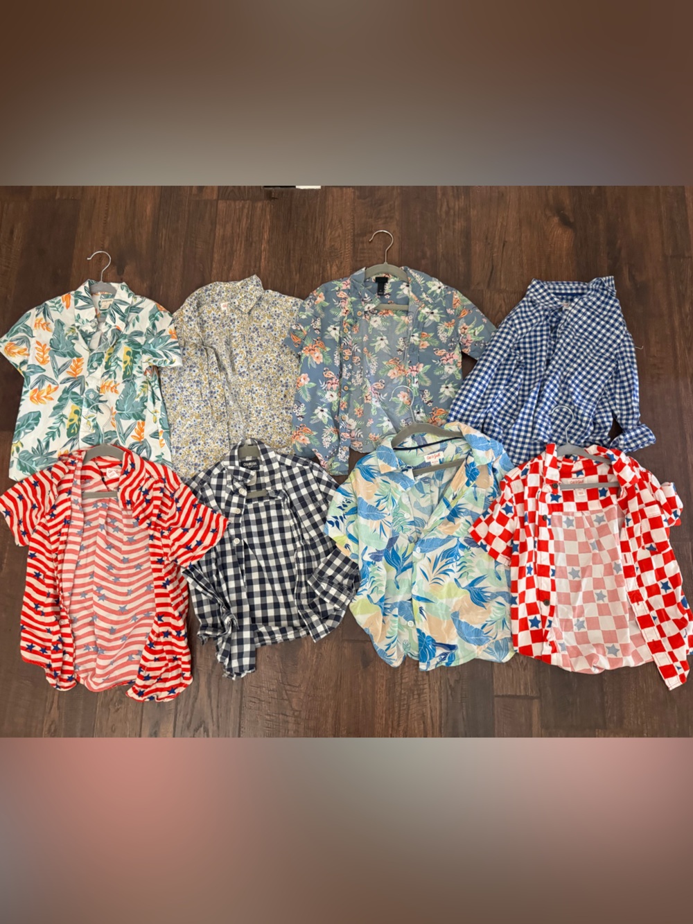Boys Button Down Set of 8 shirts